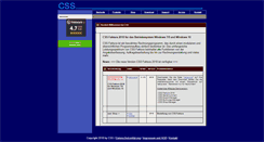 Desktop Screenshot of css-faktura.de