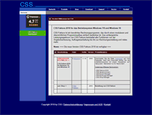 Tablet Screenshot of css-faktura.de